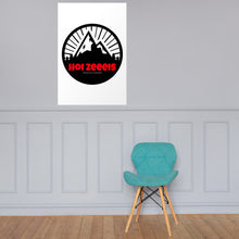 Lade das Bild in den Galerie-Viewer, hoizeeeis Logo - Poster