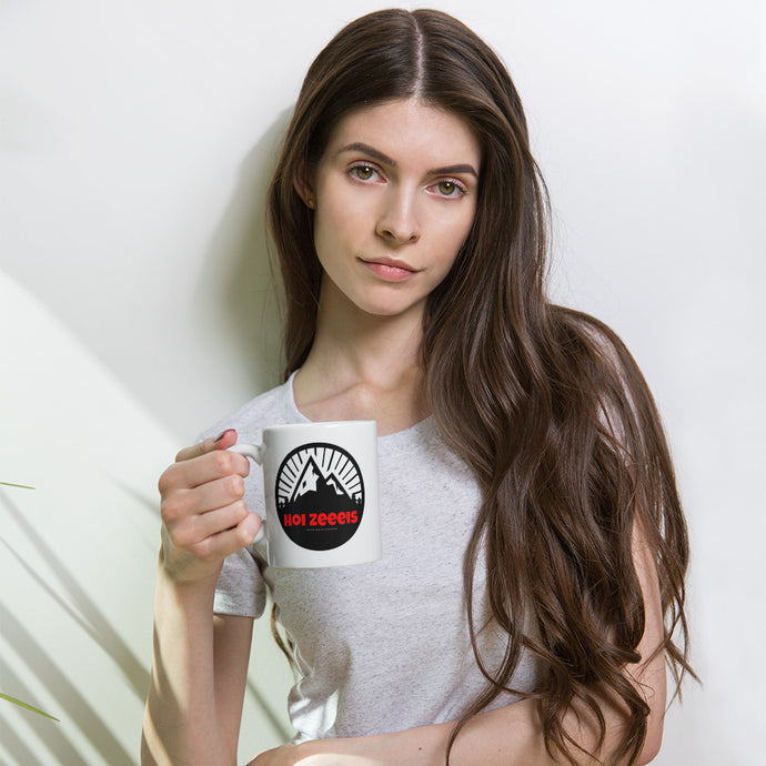 Weiße, glänzende zeeeiser Tasse